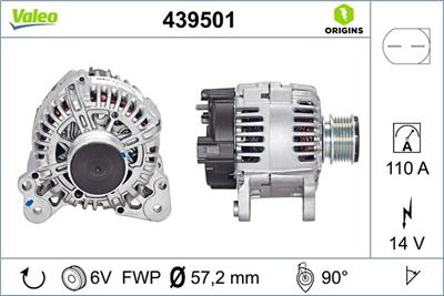 VALEO 439501 EAN: 3276424395016.
