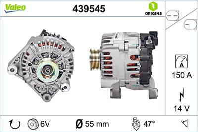 VALEO 439545 EAN: 3276424395450.