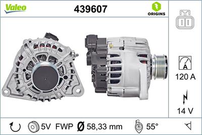 VALEO 439607 EAN: 3276424396075.