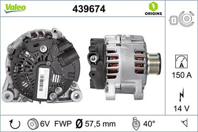 VALEO 439674 EAN: 3276424396747.