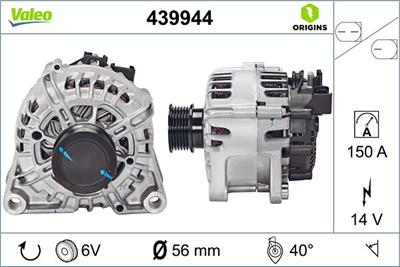 VALEO 439944 EAN: 3276424399441.