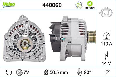 VALEO 440060 EAN: 3276424400604.