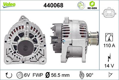 VALEO 440068 EAN: 3276424400680.