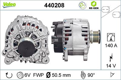 VALEO 440208 EAN: 3276424402080.
