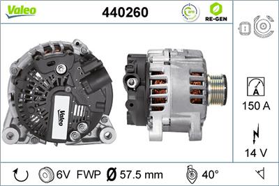 VALEO 440260 EAN: 3276424402608.
