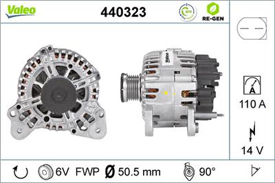 VALEO 440323 EAN: 3276424403230.