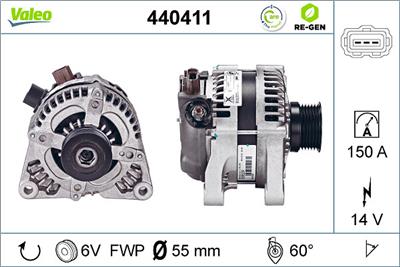 VALEO 440411 EAN: 3276424404114.