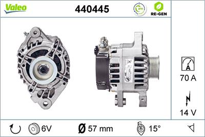 VALEO 440445 EAN: 3276424404459.
