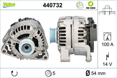 VALEO 440732 EAN: 3276424407320.