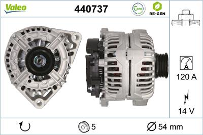 VALEO 440737 EAN: 3276424407375.