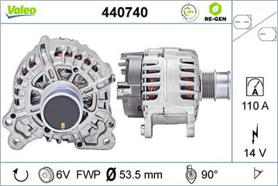 VALEO 440740 EAN: 3276424407405.