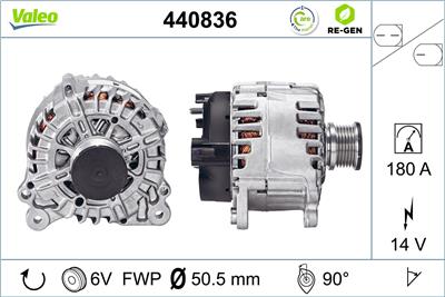 VALEO 440836 EAN: 3276424408365.
