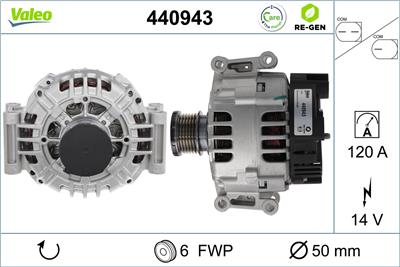 VALEO 440943 EAN: 3276424409430.