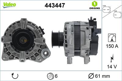 VALEO 443447 EAN: 3276424434470.
