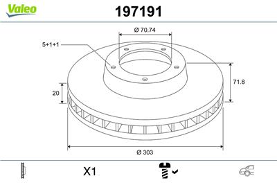 VALEO 197191 EAN: 3276421971916.