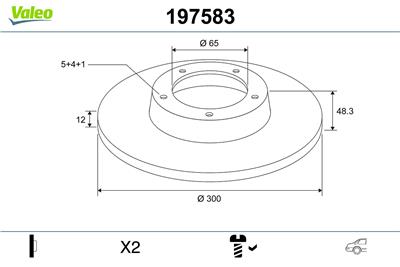 VALEO 197583 EAN: 3276421975839.