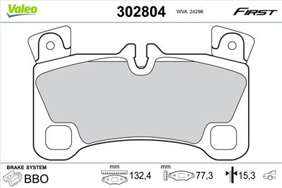 VALEO 302804 EAN: 3276423028045.