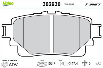 VALEO 302930 EAN: 3276423029301.