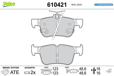 VALEO 610421