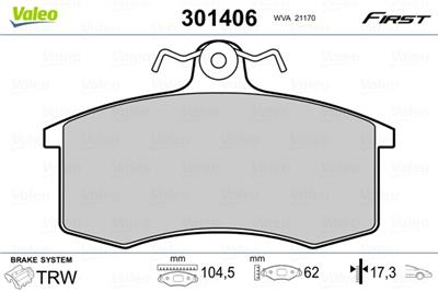 VALEO 301406 EAN: 3276423014062.
