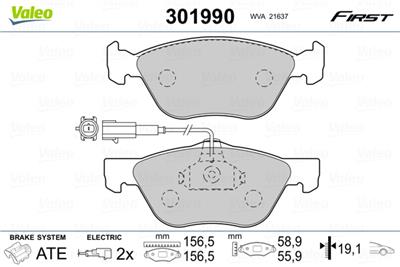 VALEO 301990 EAN: 3276423019906.