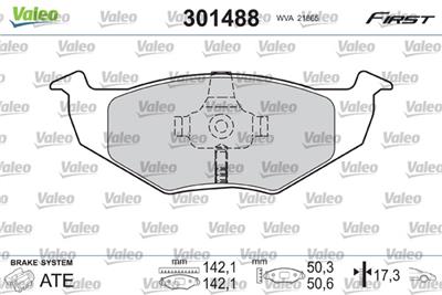 VALEO 301488 EAN: 3276423014888.