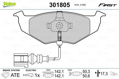 VALEO 301805 EAN: 3276423018053.