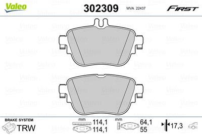 VALEO 302309 EAN: 3276423023095.