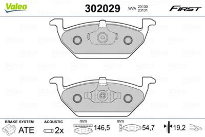 VALEO 302029 EAN: 3276423020292.