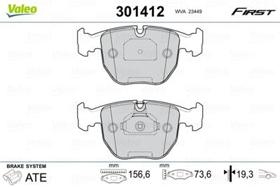 VALEO 301412 EAN: 3276423014123.