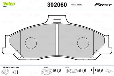 VALEO 302060 EAN: 3276423020605.