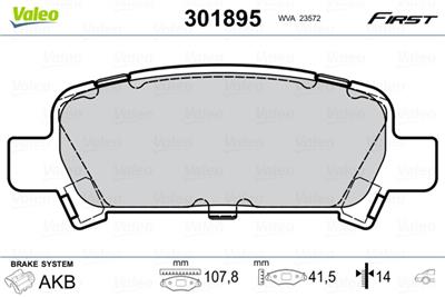 VALEO 301895 EAN: 3276423018954.