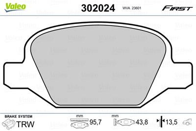 VALEO 302024 EAN: 3276423020247.