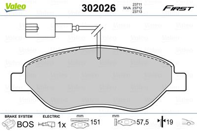 VALEO 302026 EAN: 3276423020261.