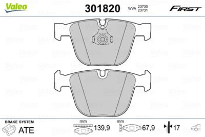 VALEO 301820 EAN: 3276423018206.