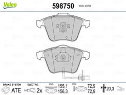 VALEO 598750
