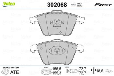 VALEO 302068 EAN: 3276423020681.