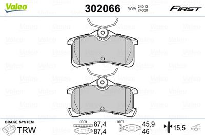 VALEO 302066 EAN: 3276423020667.