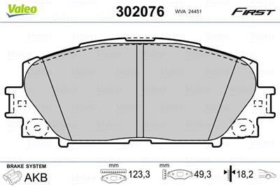 VALEO 302076 EAN: 3276423020766.