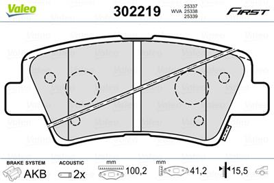 VALEO 302219 EAN: 3276423022197.