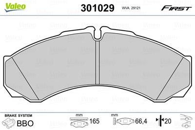 VALEO 301029 EAN: 3276423010293.