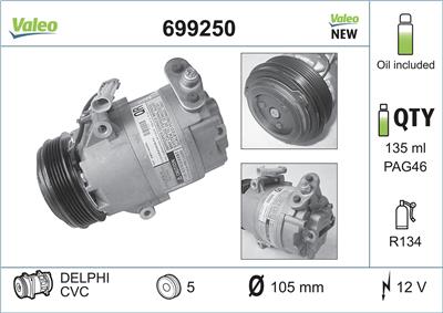VALEO 699250 EAN: 3276426992503.