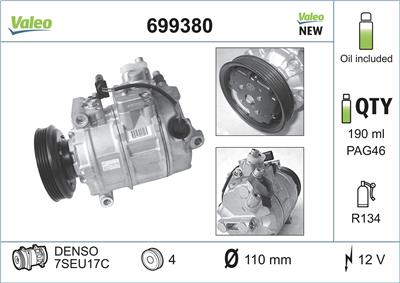 VALEO 699380 EAN: 3276426993807.