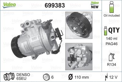 VALEO 699383 EAN: 3276426993838.