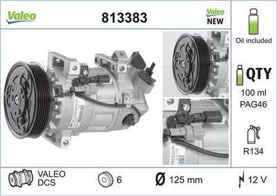VALEO 813383 EAN: 3276428133836.