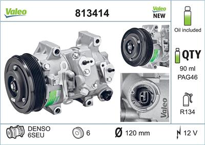 VALEO 813414 EAN: 3276428134147.