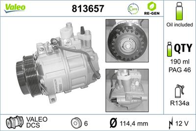 VALEO 813657 EAN: 3276428136578.