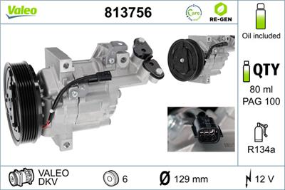 VALEO 813756 EAN: 3276428137568.