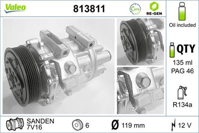 VALEO 813811 EAN: 3276428138114.