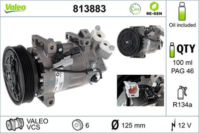 VALEO 813883 EAN: 3276428138831.